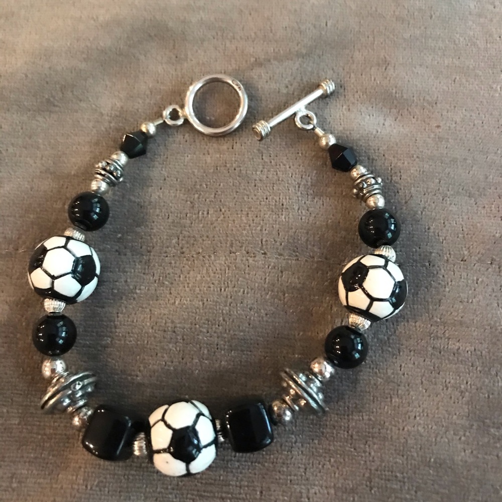 Soccer bracelet